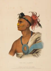 TAH-COL-O-QUOIT, fra Historien om indianerstammerne i Nordamerika