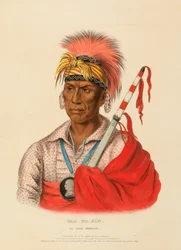 TEH-RO-HON, EN KRIGER FRA IOWAY, fra Historien om indianerstammerne i Nordamerika