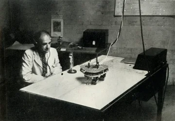 Kontrolbord på en RAF flyveskole, 1941.
