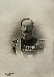 Portræt af den norske kong Haakoon 7 ( 1872)