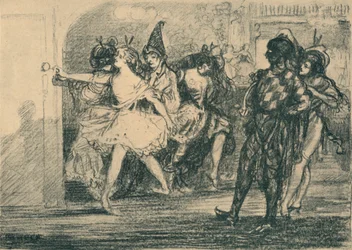 Indgang til scenen, c1904, 1935.
