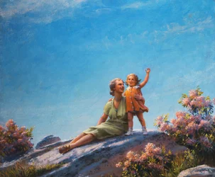 Et lykkeligt øjeblik