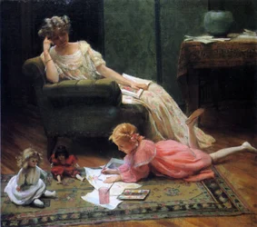 Ser barnet lege, 1909