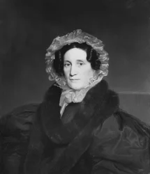 Fru Luman Reed, ca. 1835.