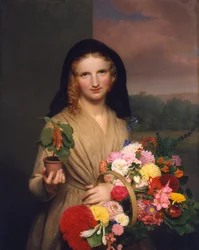 Blomsterpigen, 1846.