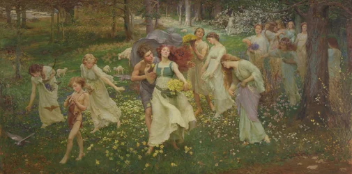 Forårets fremgang, 1905