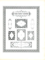Sammensatte rammer og dekorative kanter (print)