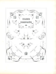 Elegante hjørneelementer til eksklusivt print (print)