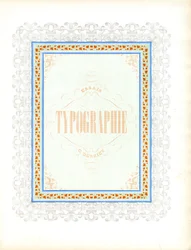 Design af ornamental titelside til typografisk publikation (print)
