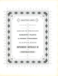 Ornamentale skrifttyper med dekorativ ramme (print)