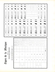 Typografiske musiktegn til musiksætning (print)