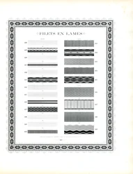 Typografiske prøveregler med oval ramme (print)