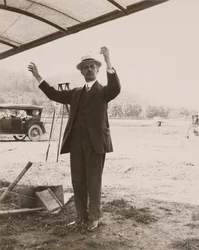 Portræt af Albert Francis Zahm 1862-1954, 1914.