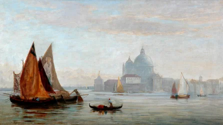 Kirke Santa Maria della Salute, Venedig, 1875