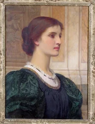 Portræt af Kate Dickens, kunstnerens hustru