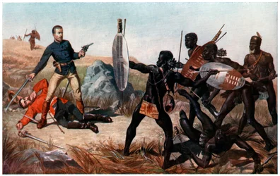 Hændelse i slaget ved Isandlwana, Anglo-Zulu-krigen, 22. januar 1879