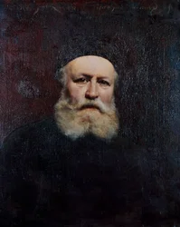 Portræt af den franske komponist Charles Gounod (Paris