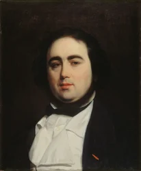 Portræt af forfatteren Jules Janin 1804-1874, ca 1839.