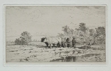 Landskab, Arbejdere, 1845.