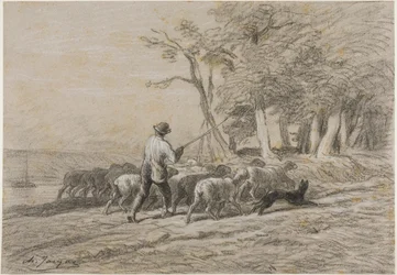 Hyrden og hans flok