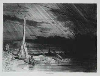 Fiskeren, regnvejr