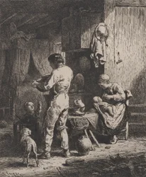 Måltidet, 1864.