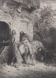 Rytteren, ca. 1845.