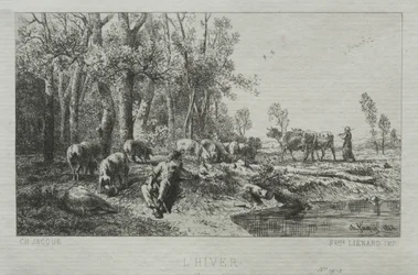 Vinter, 1864.