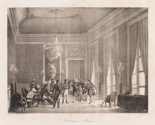 Begyndelsen af imperiet, begyndelsen af det 19. århundrede (litho)