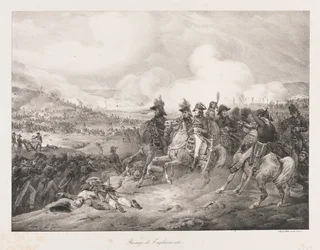 Krydser Iagliomento, begyndelsen af det 19. århundrede (litho)