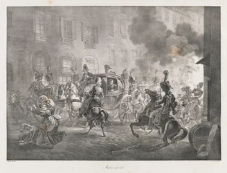 Infernal Machine, begyndelsen af det 19. århundrede (litho)