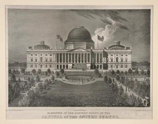 Højde af det østlige punkt af hovedstaden i USA (Washington, D.C.)