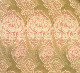 Tapet designet af Voysey, Victorian