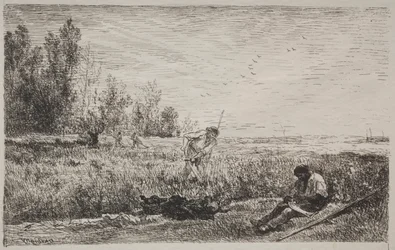 Høproduktion, originalt aftryk 1862, trykt i 1921.