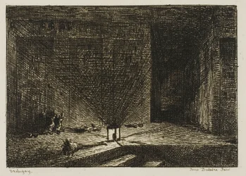 Interiør af en kro (The Corridor of an Inn)