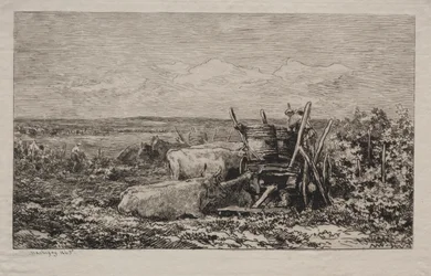 Druehøsten, 1865.