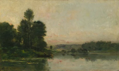 Bakkerne i Méry-sur-Oise, overfor Auvers, 1873.