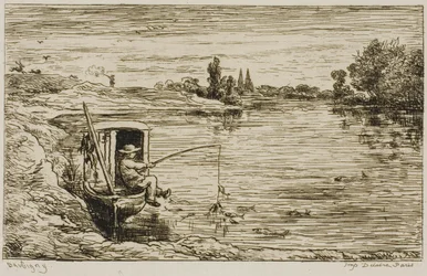 Skibsdrengen fisker (Fiskeri med snøre)