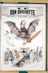 Cover af "" Le Don Quixote "", Satirique en Colours