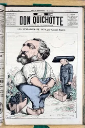 Cover af "" The Don Quixote"", nummer 225, Satirique en Colours