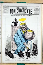 Cover af "" The Don Quixote"", nummer 440, Satirical en Colours