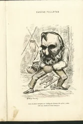 Illustration af Charles Gilbert-Martin (1839-1905) i "" Contemporary Grimaces""
