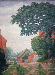 Woodlane Farm, Bearley (olie)