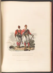 Foreign Corps i den britiske tjeneste. Menige fra det græske lette infanteriregiment