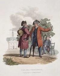 Chelsea Pensioners, Cavalry and Infantry, fra 