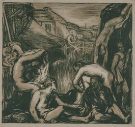 Mølledammen, 1905.