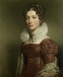 Jacoba Vetter, ca. 1821-1825 (olie på lærred)