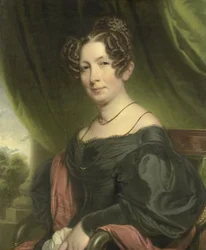 Maria Antoinette Charlotte Sanderson (1782-1859), Johan Frasers hustru