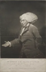 Hr. Edwin i Lingos tegn, 1784.