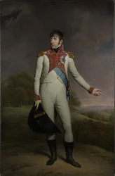 Portræt af Louis Napoleon, konge af Holland, 1809 (olie på lærred)